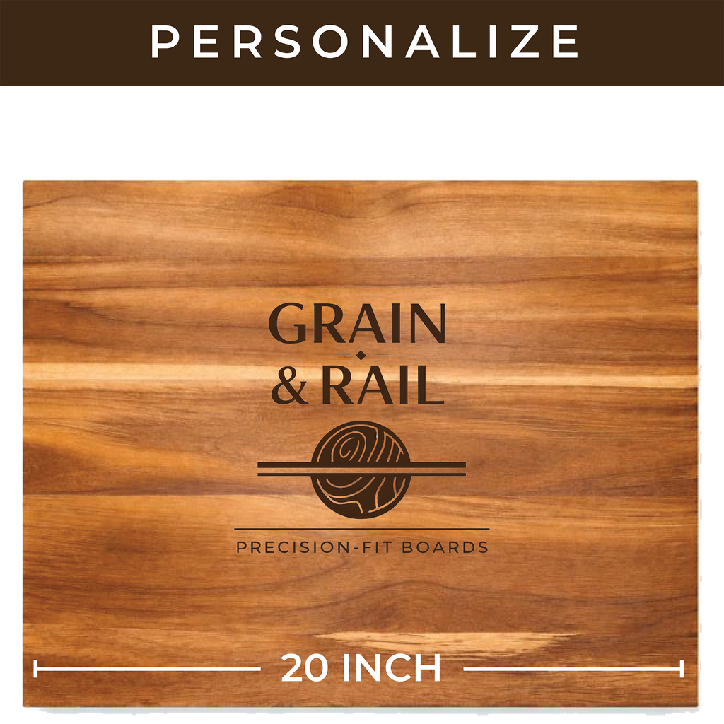 Personalized 20 inch Premium Workstation Cutting Board for Kohler Prolific® Sink